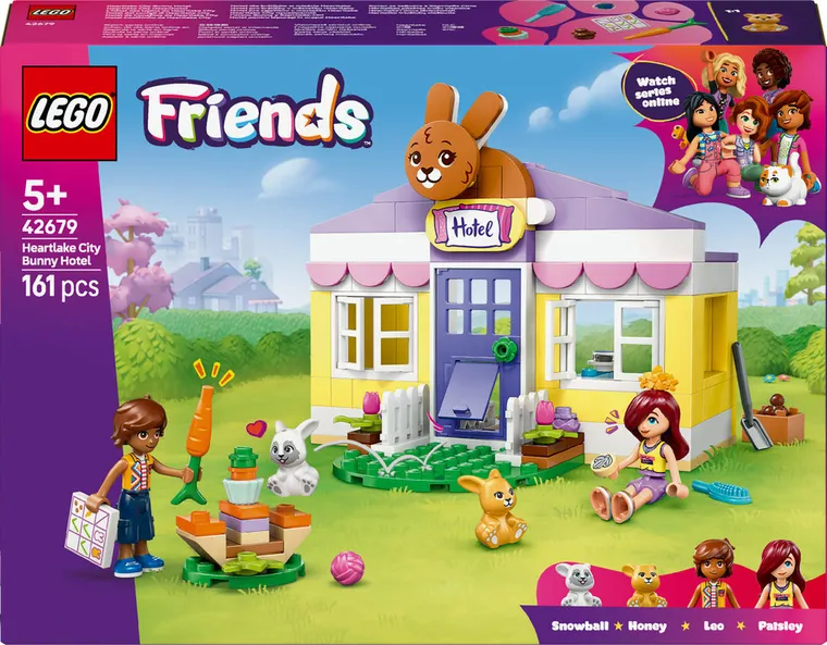 LEGO Friends, Hotel pentru iepurasi in orasul Heartlake, 42679
