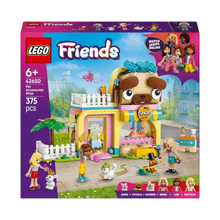 LEGO Friends, Magazin de accesorii pentru animale de companie, 42650