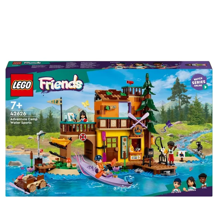 LEGO Friends, Sporturi nautice in tabara de aventuri, 42626