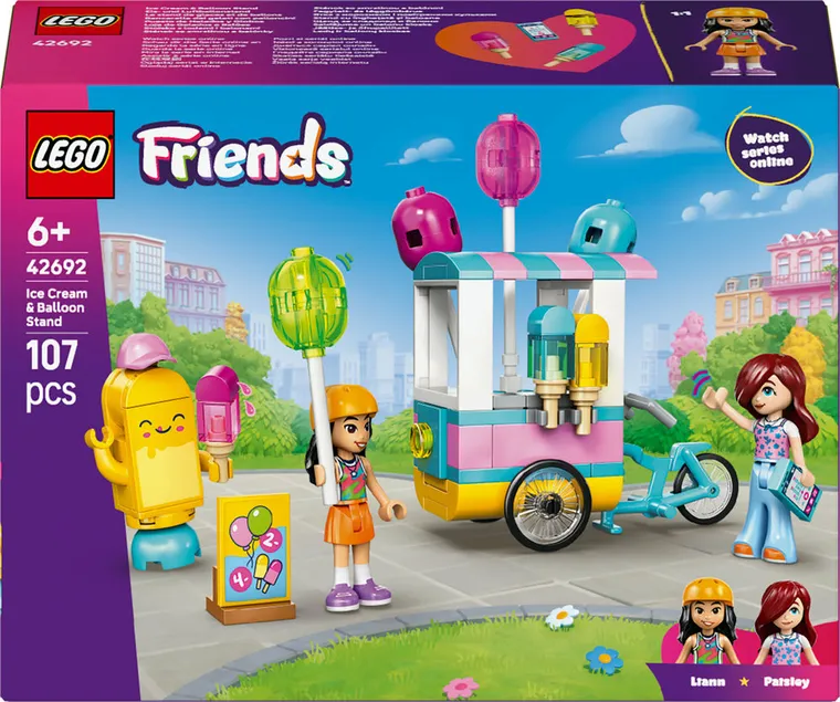 LEGO Friends, Stand cu inghetata si baloane, 42692