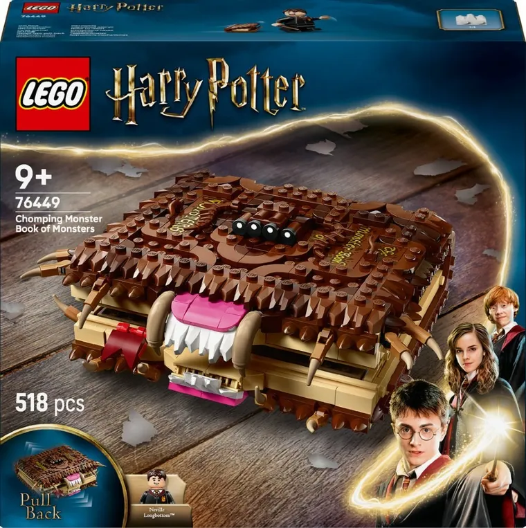LEGO Harry Potter TM, Cartea monstrilor Colti de monstru, 76449