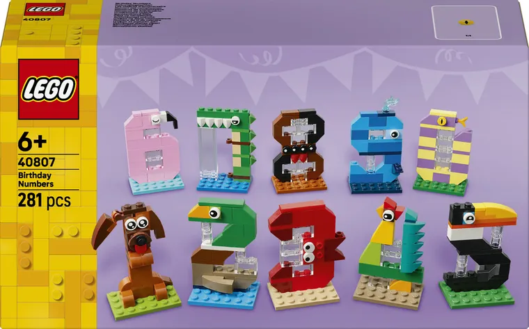 LEGO Iconic, Numere de zi de nastere, 40807