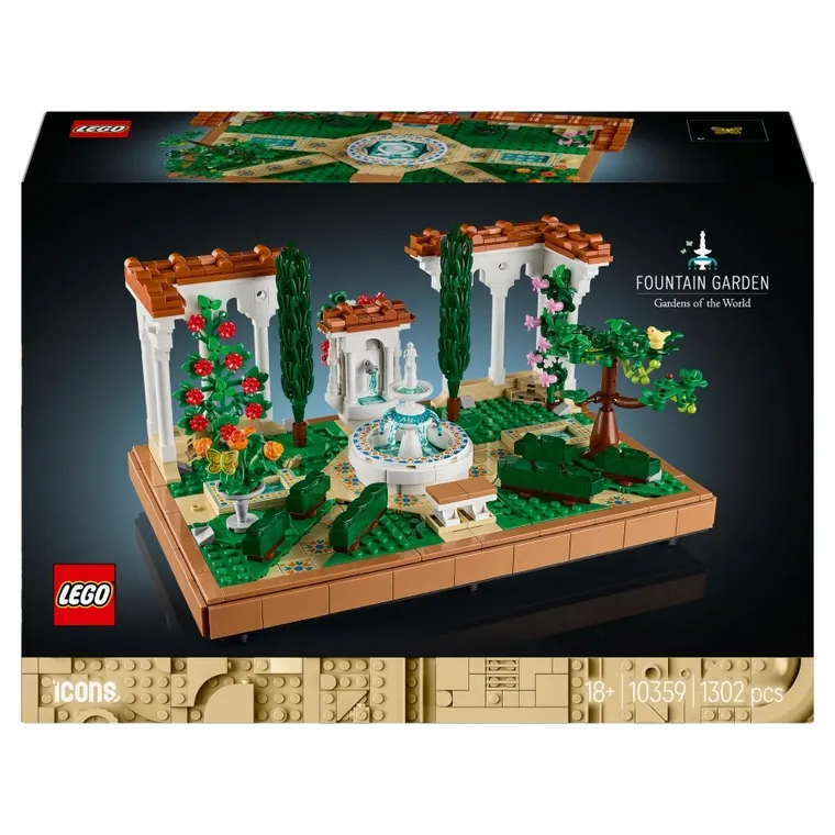 LEGO Icons, Gradina cu fantana, 10359