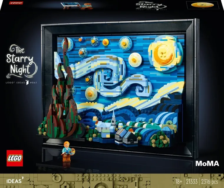 LEGO Ideas, Vincent van Gogh - Noapte instelata, 21333