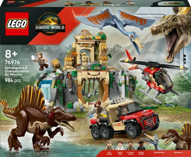 LEGO Jurassic World, Misiune aeriana cu Spinosaurus si
