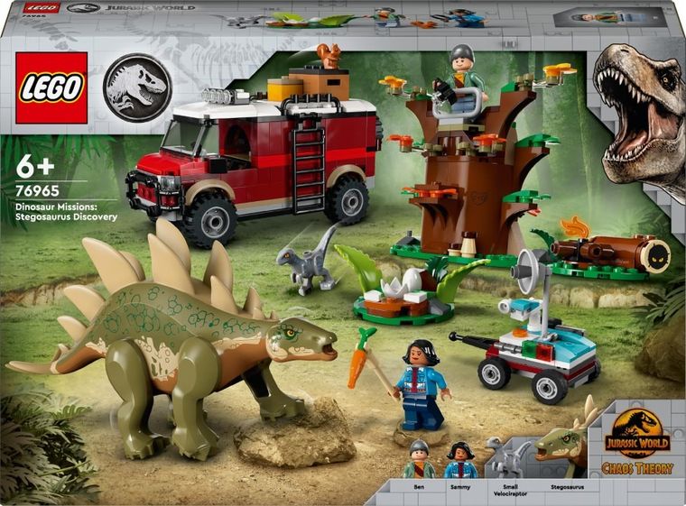 LEGO Jurassic World, Misiunea „Dinozaur”: Descoperirea unui Stegosaurus, 76965