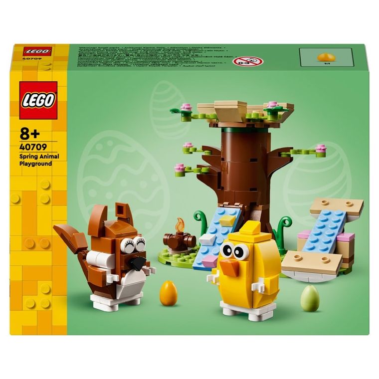 LEGO, Loc de joaca pentru animale primavara, 40709