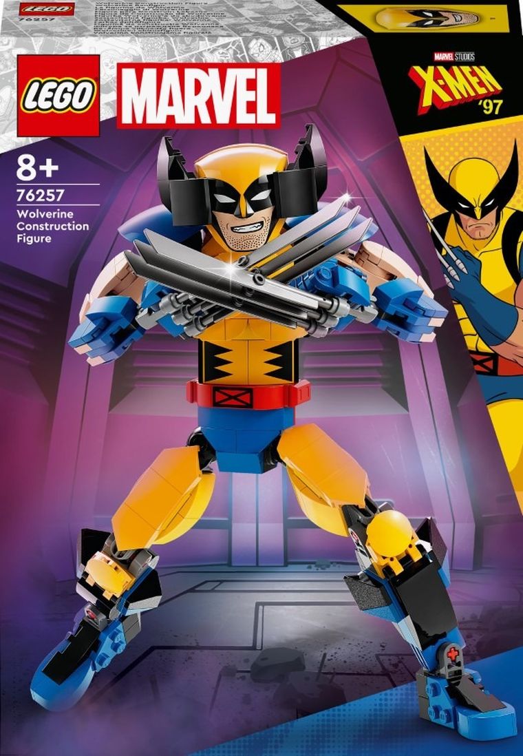 LEGO Marvel, Figurina de constructie Wolverine, 76257