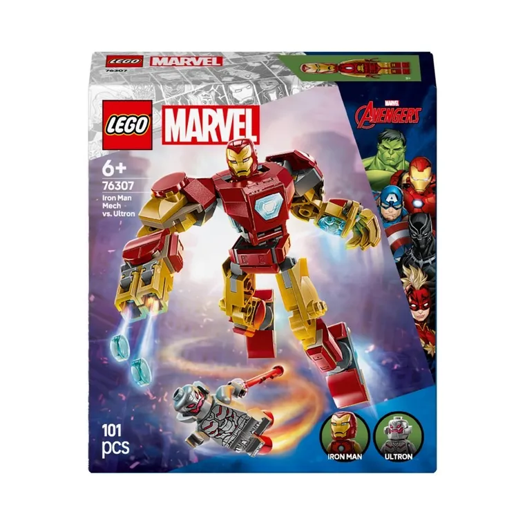 LEGO Marvel, Robotul Iron Man vs. Ultron, 76307