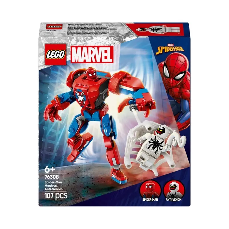 LEGO Marvel, Robotul Omul Paianjen vs. Anti-Venom, 76308