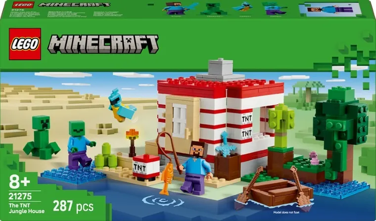 LEGO Minecraft, Casa TNT din jungla, 21275