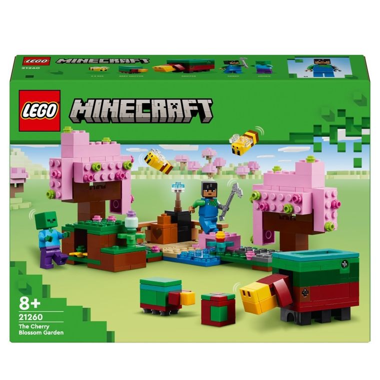 LEGO Minecraft, Gradina cu ciresi infloriti, 21260