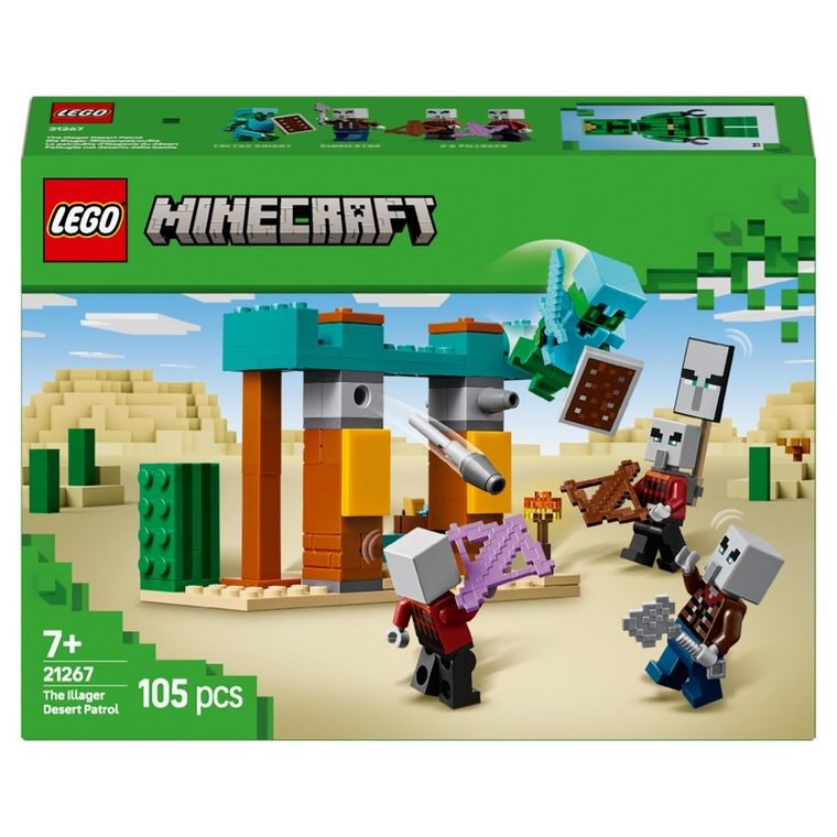 LEGO Minecraft, Patrula Illager de desert, 21267