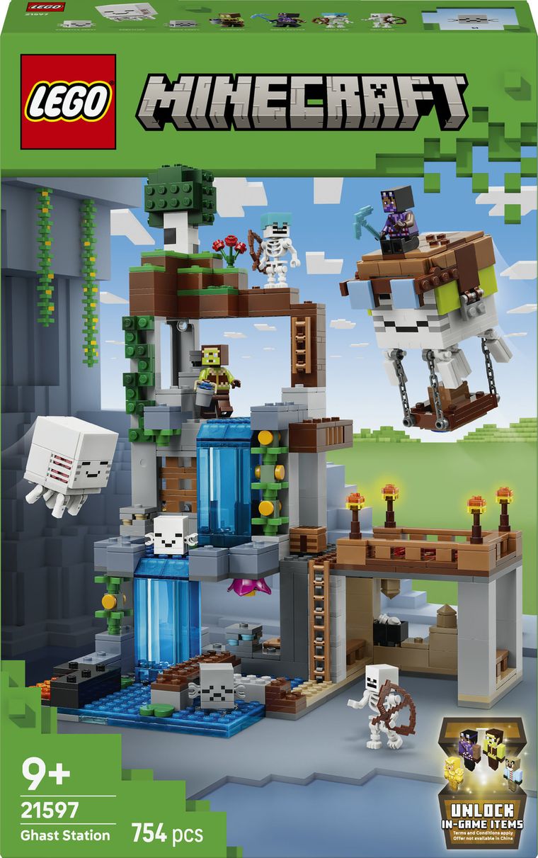 LEGO Minecraft, Statie de mobi Ghast, 21597