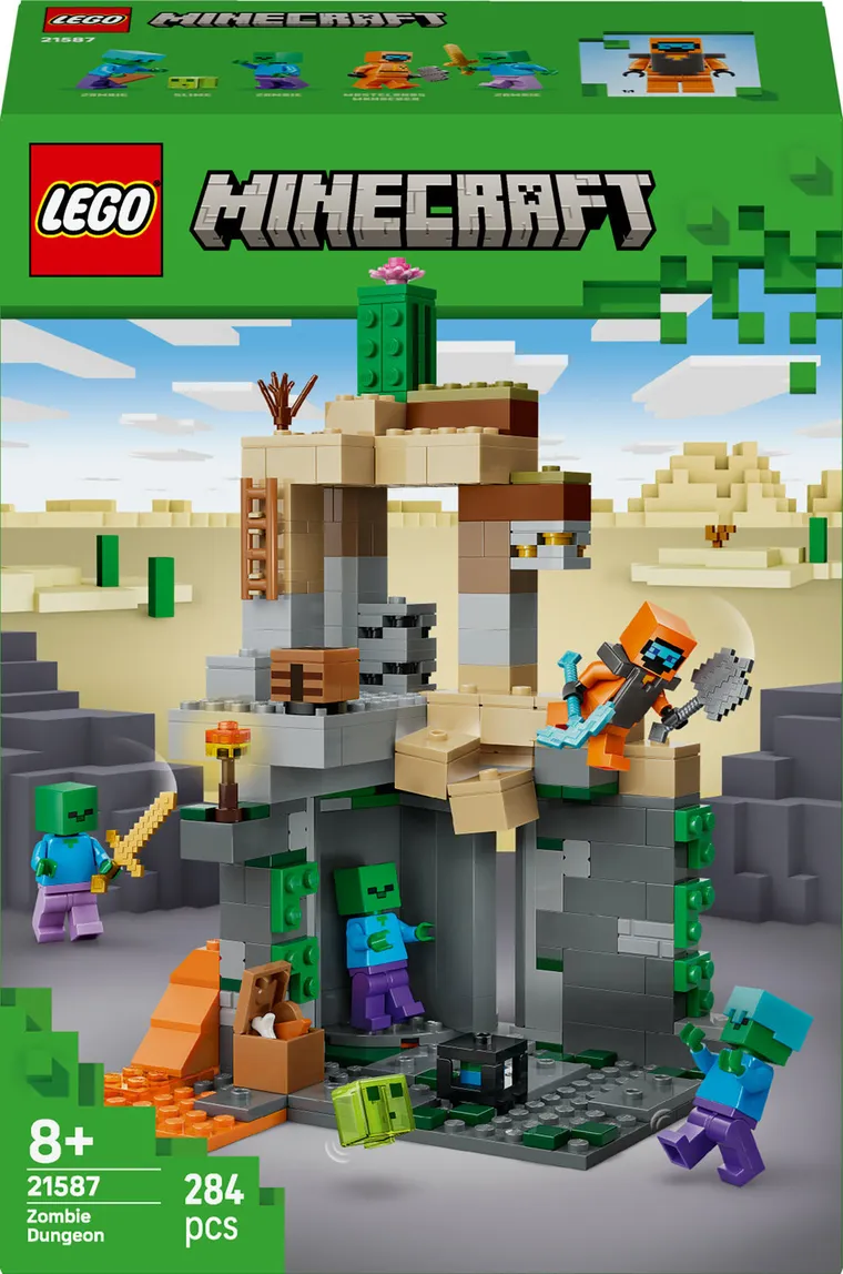 LEGO Minecraft, Temnita cu zombi, 21587