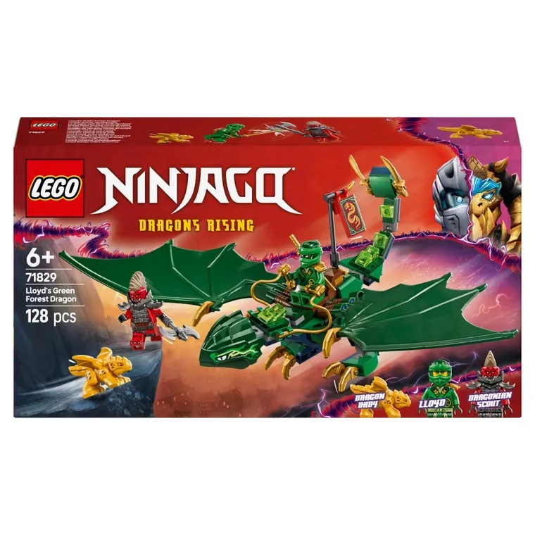 LEGO NINJAGO, Dragonul Padure Verde al lui Lloyd, 71829