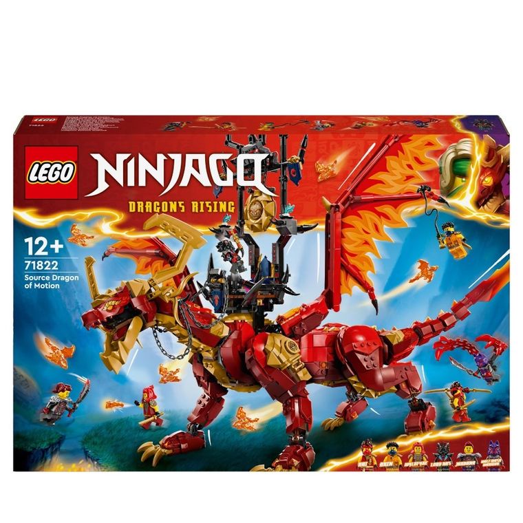 LEGO Ninjago, Dragonul-sursa al miscarii, 71822 - smyk.ro