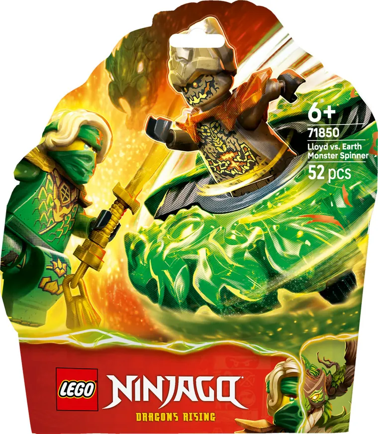 LEGO NINJAGO, Lloyd vs Spinnerul monstru de pamant, 71850