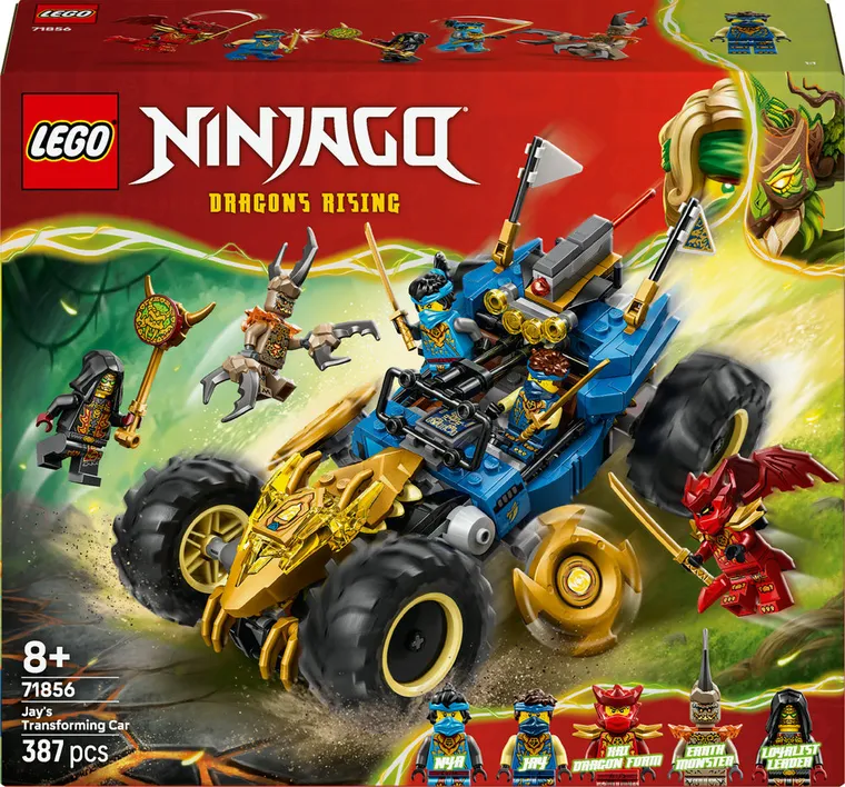 LEGO NINJAGO, Masina transformabila a lui Jay, 71856