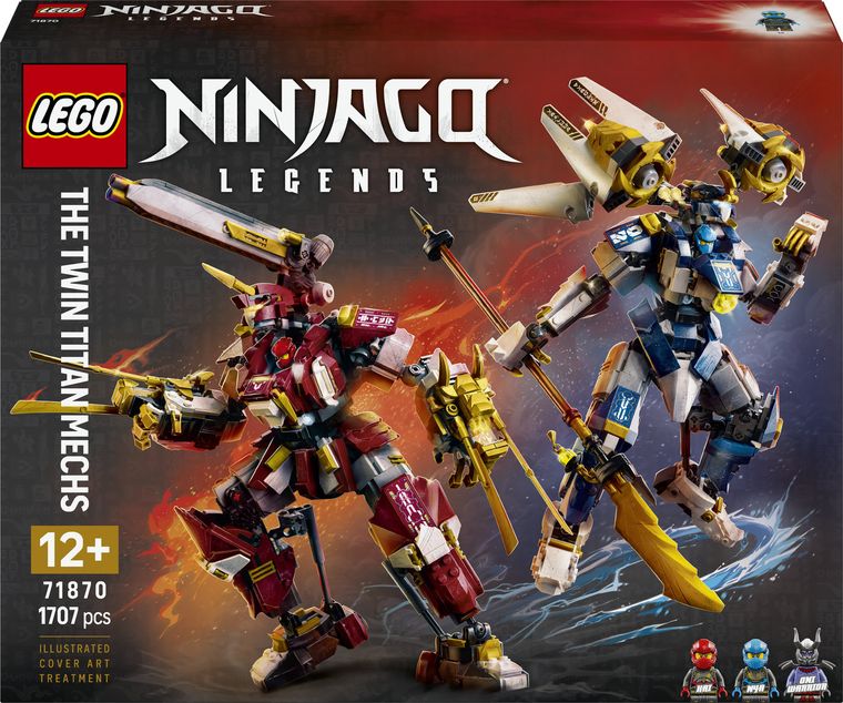 LEGO NINJAGO, Robotii Titan gemeni, 71870