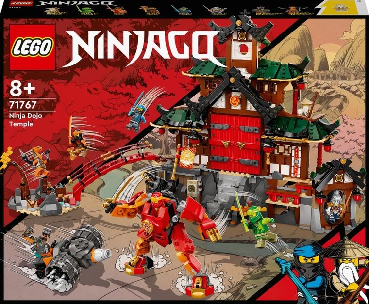 LEGO NINJAGO, Templu Dojo pentru Ninja, 71767 - smyk.ro