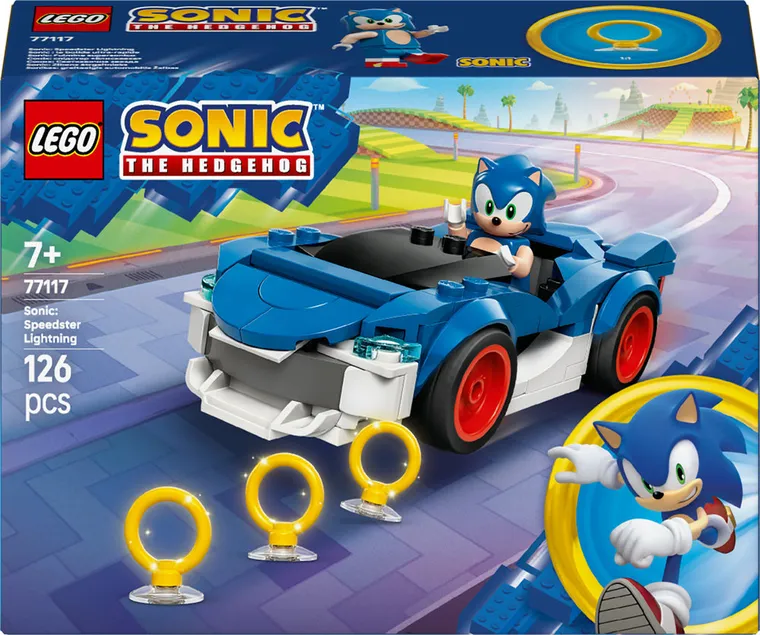 LEGO Sonic, Sonic: Speedster Lightning, 77117