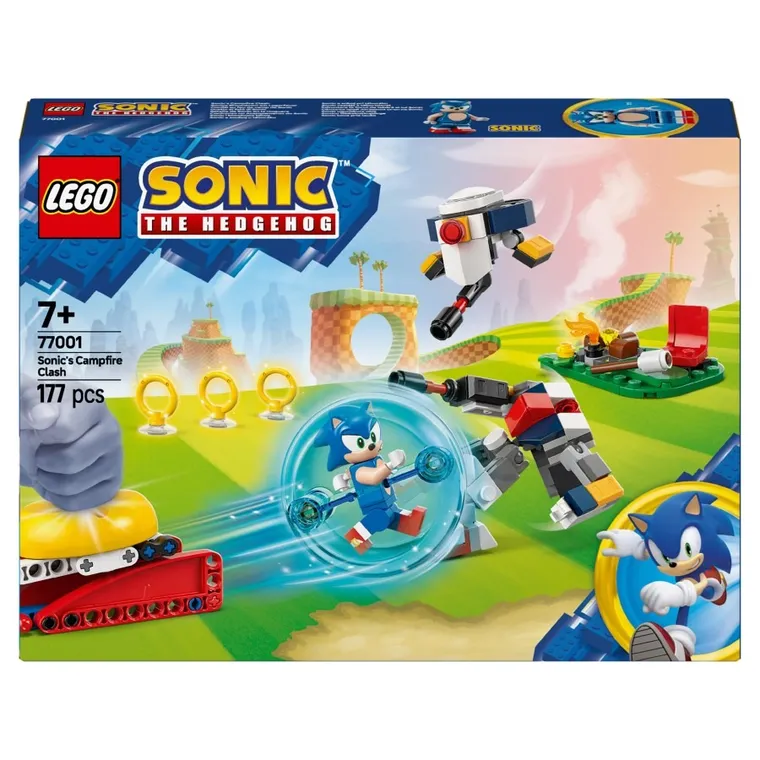 LEGO Sonic The Hedgehog, Infruntare la focul de tabara al lui Sonic, 77001