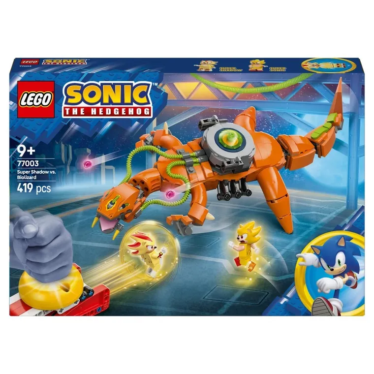 LEGO Sonic The Hedgehog, Super Shadow vs. Biolizard, 77003