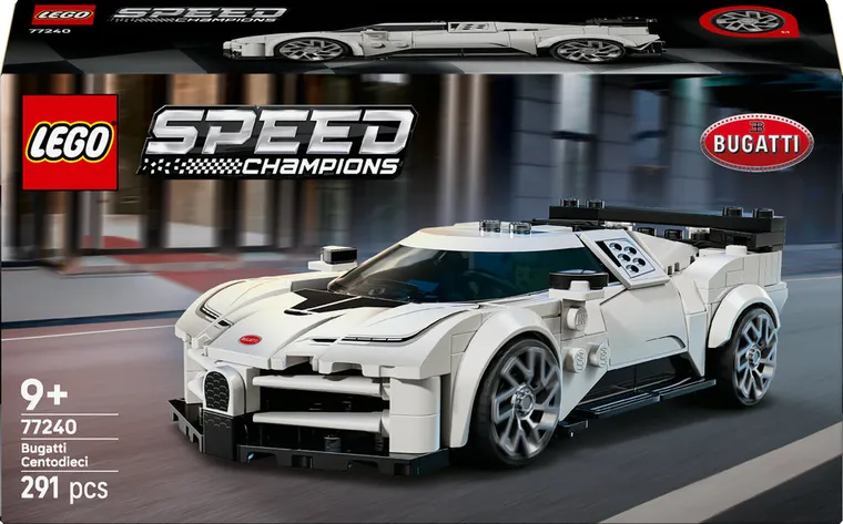 LEGO Speed Champions, Hipermasina sport Bugatti Centodieci, 77240