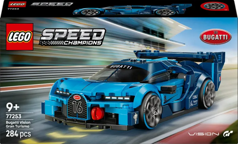 LEGO Speed Champions, Hipermasina sport Bugatti Vision GT, 77253