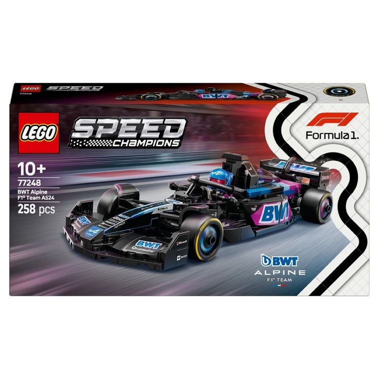 LEGO Speed Champions, Masina de curse BWT Alpine F1 Team A524, 77248