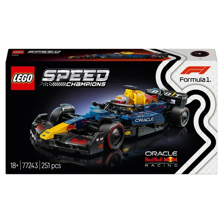 LEGO Speed Champions, Masina de curse F1 Oracle Red Bull Racing RB20, 77243