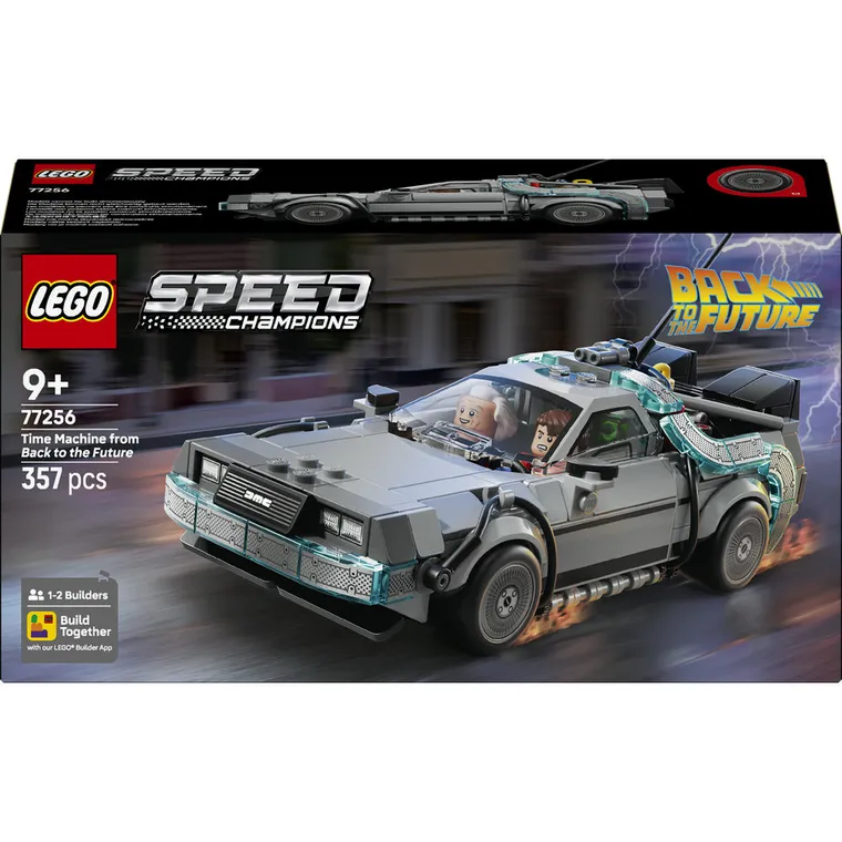 LEGO Speed Champions, Masina timpului din Inapoi in viitor, 77256
