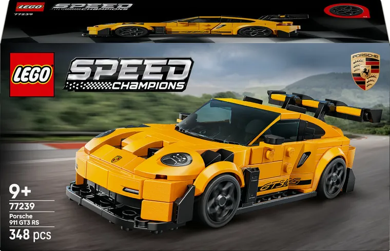 LEGO Speed Champions, Supermasina Porsche 911 GT3 RS, 77239