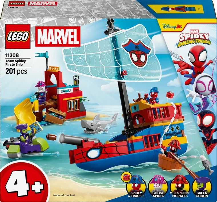 LEGO Spidey, Corabia de pirati a echipei lui Spidey, 11208