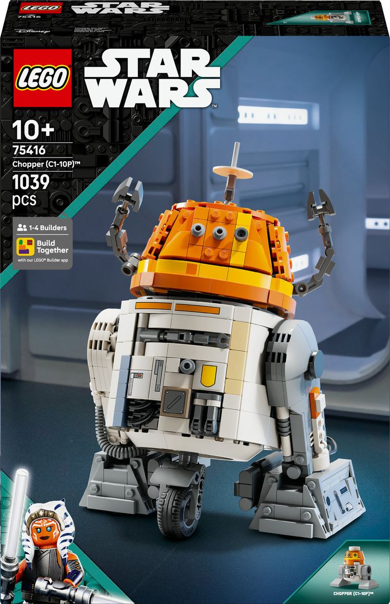 LEGO Star Wars, Droid Astromech Chopper (C1-10P), 75416