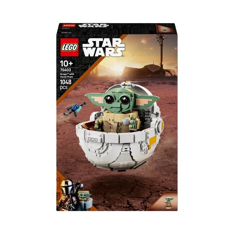 LEGO Star Wars, Grogu cu landoul planor, 75403