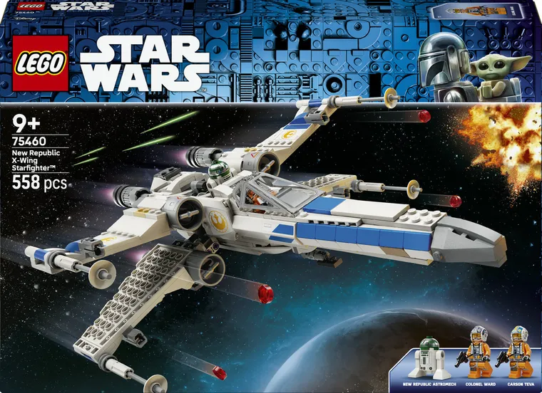LEGO Star Wars, X-Wing Starfighter al Noii Republici, 75460
