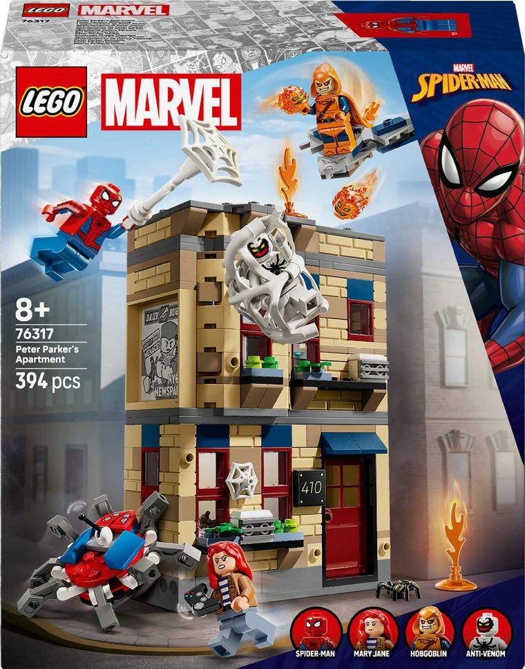 LEGO Super Heroes, Apartamentul lui Peter Parker, 76317
