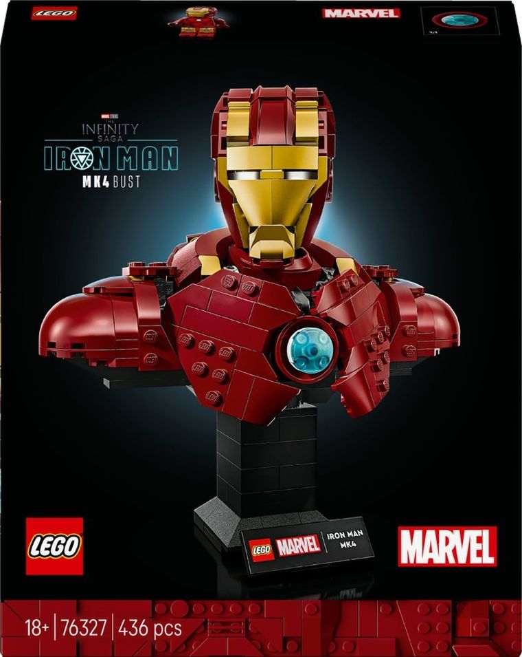 LEGO Super Heroes, Bust Iron Man MK4, 76327