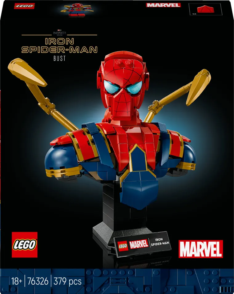 LEGO Super Heroes, Bustul lui Iron Spider-Man, 76326