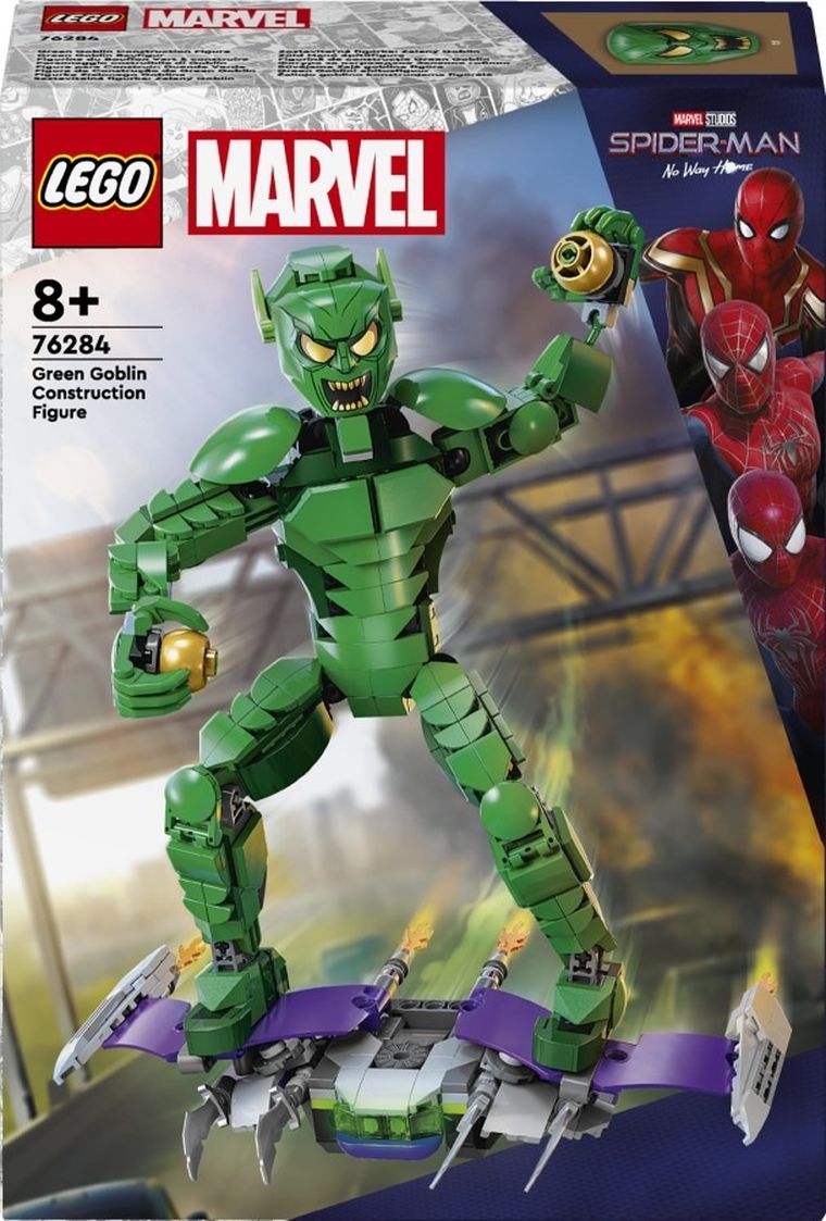 LEGO Super Heroes Marvel, Figurina de constructie Green Goblin, 76284