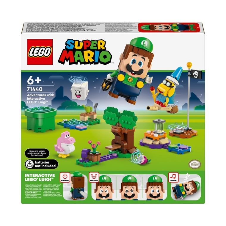 LEGO Super Mario, Aventuri cu LEGO Luigi interactiv, 71440