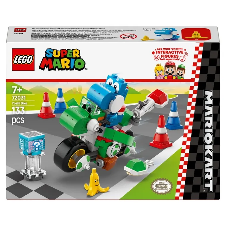 LEGO Super Mario, Mario Kart - Yoshi Bike, 72031