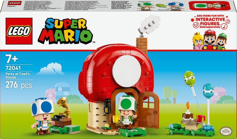 LEGO Super Mario, Petrecere acasa la Toad, 72041