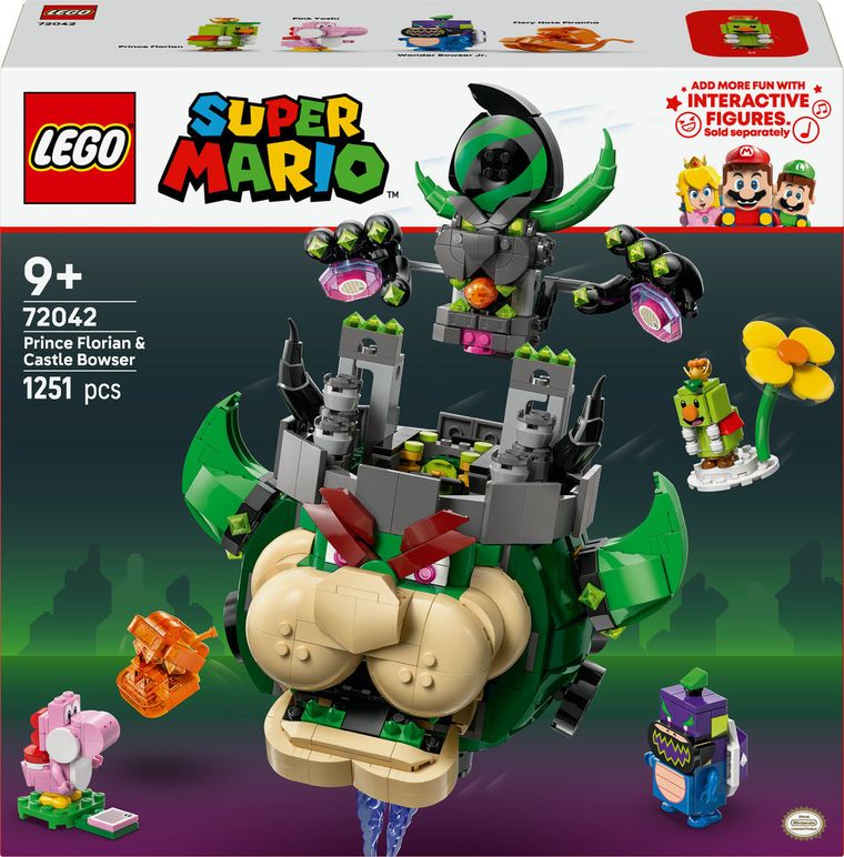 LEGO Super Mario, Prince Florian si Castle Bowser, 72042