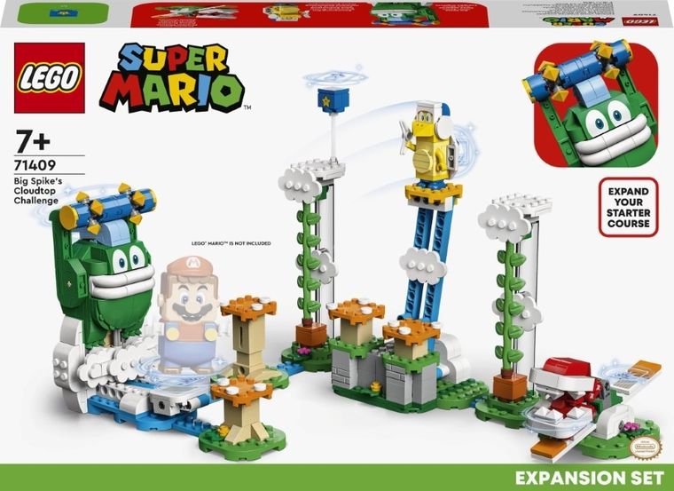 LEGO Super Mario, Set de extindere Provocarea de pe nor al Marelui Spike, 71409
