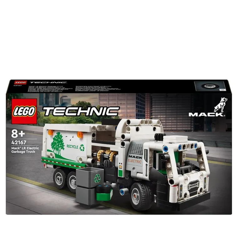 LEGO Technic, Autogunoiera Mack LR Electric, 42167