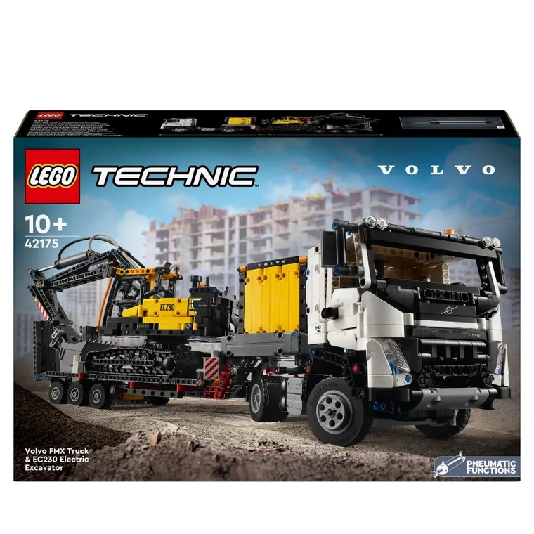 LEGO Technic, Camionul FMX si excavatorul electric EC230 de la Volvo, 42175