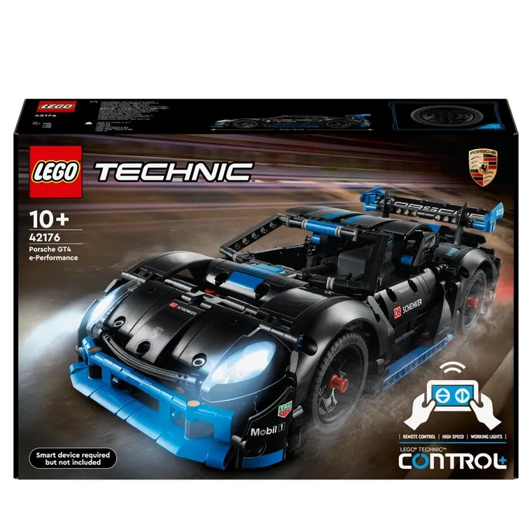 LEGO Technic, Masina de curse Porsche GT4 e-Performance, 42176